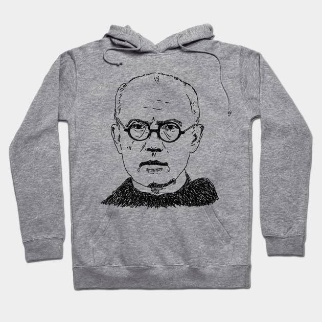 Saint Maximilian Kolbe Hoodie by tabernacletshirts